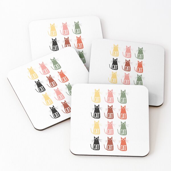 Item preview, Group Of Cool Hepcat Cats designed and sold by SorryFrog.