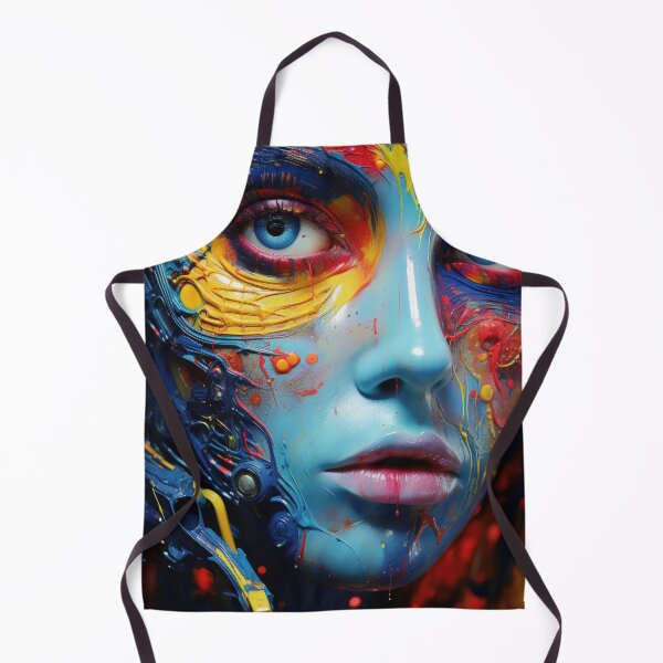 Item preview, Woman in Paint designed and sold by VisionDuke.