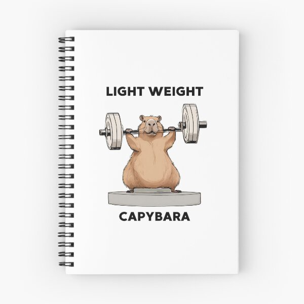 Item preview, Capybara light weight baby gymrat motivation designed and sold by noneko04.