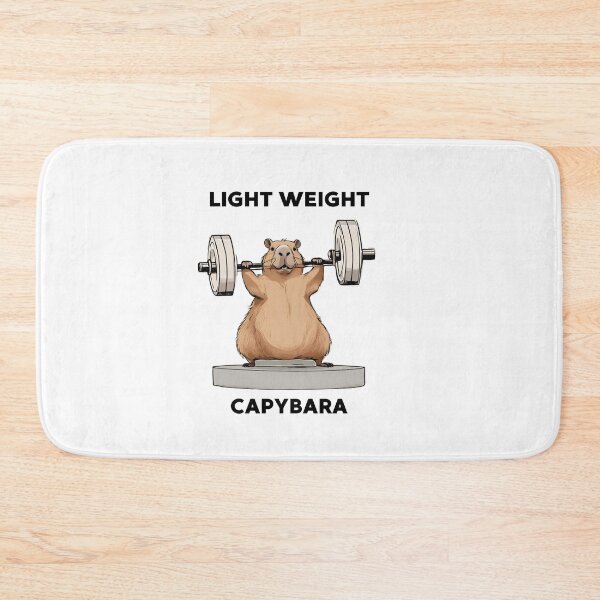 Item preview, Capybara light weight baby gymrat motivation designed and sold by noneko04.
