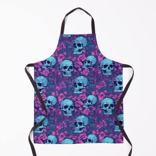 Item preview, Blue & Pink Skulls Composite Overlay Pattern #1 designed and sold by ARTficiallyAnon.