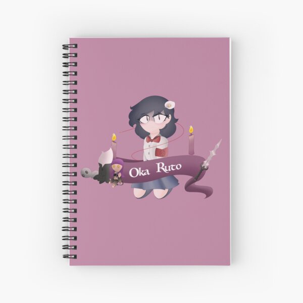 Simulator Spiral Notebooks Redbubble - roblox adventures yandere simulator murder on our first day at