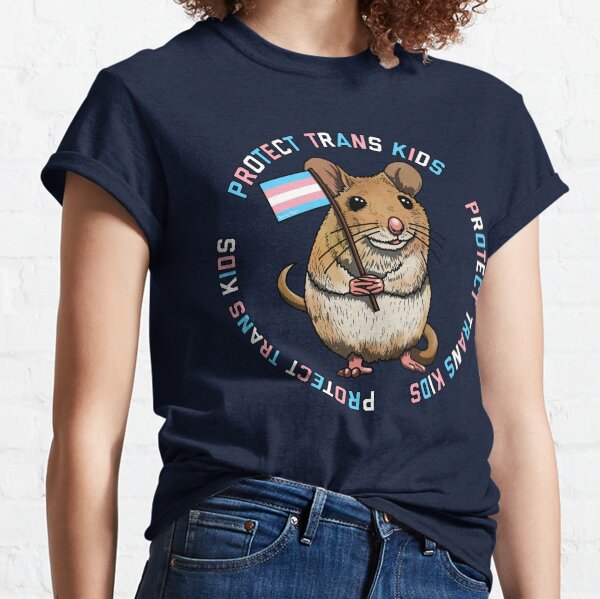 Artikel-Vorschau von Schützen Sie die Trans-Kids-Maus, designt und verkauft von Art by Veya.