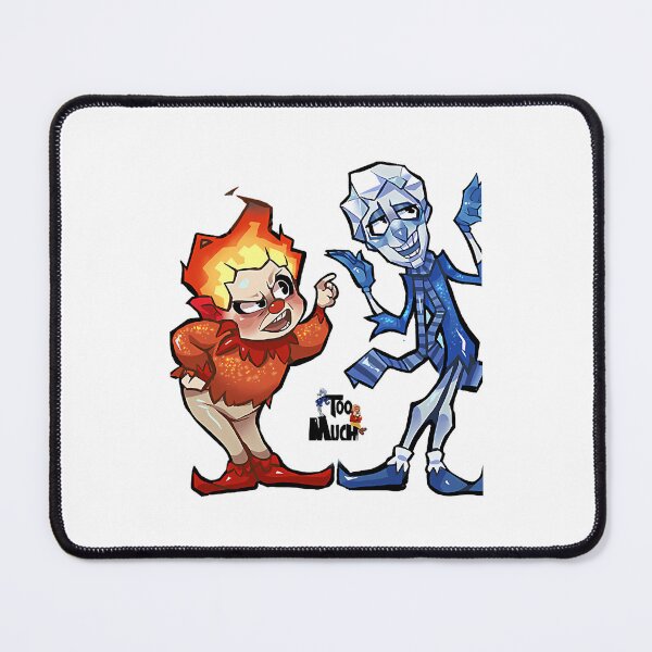 Item preview, Claymation Snow Miser Miser Brothers Cute Fans designed and sold by ChicVasquezO.