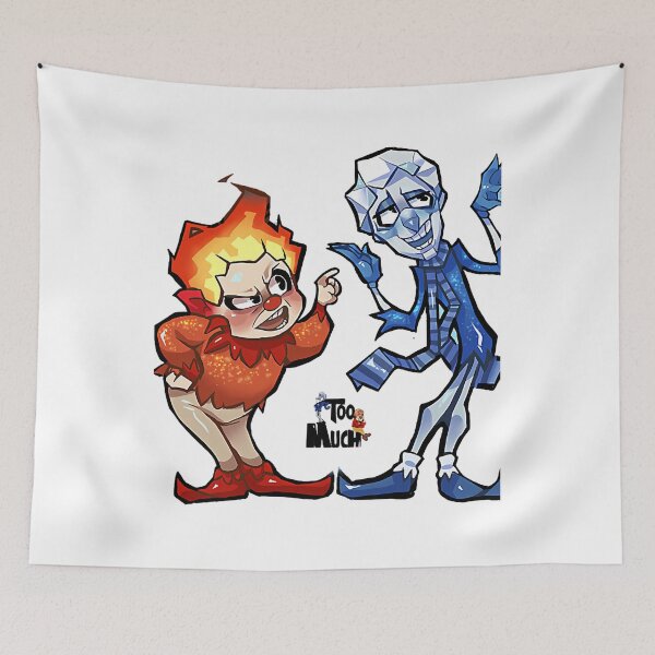 Item preview, Claymation Snow Miser Miser Brothers  Cute Fans designed and sold by ChicVasquezO.