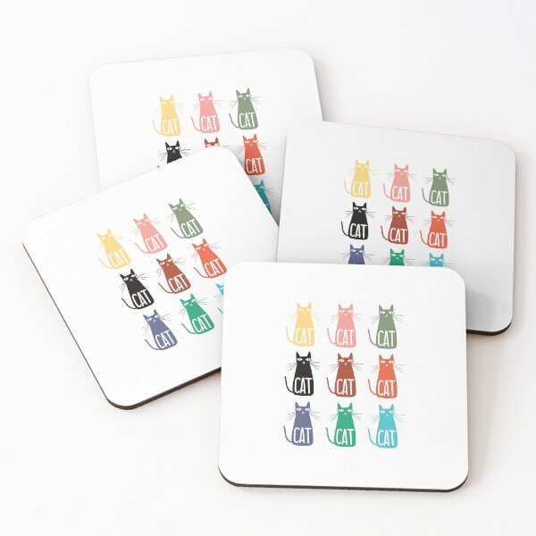 Item preview, Group Of Cool Hepcat Cats - 9 Lives designed and sold by SorryFrog.
