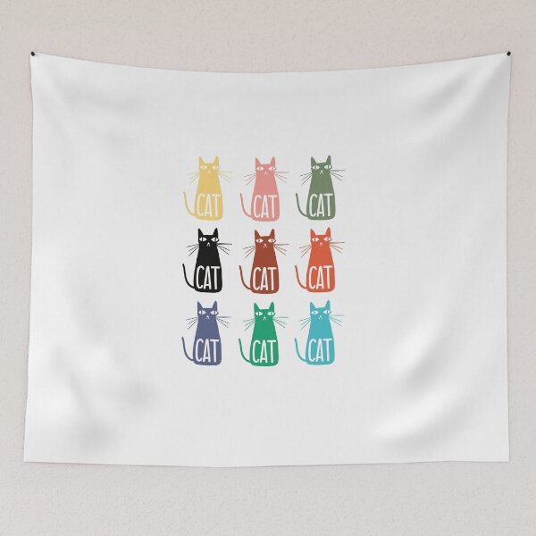 Item preview, Group Of Cool Hepcat Cats - 9 Lives designed and sold by SorryFrog.