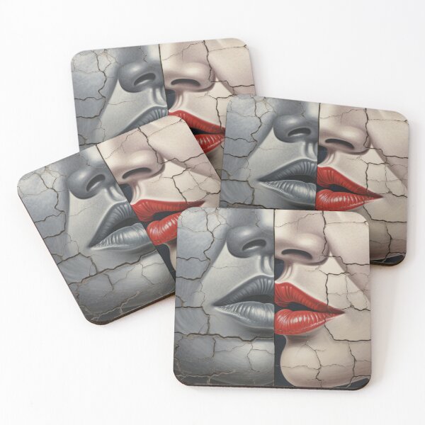 Item preview, Romantic Marble Kiss designed and sold by VisionDuke.