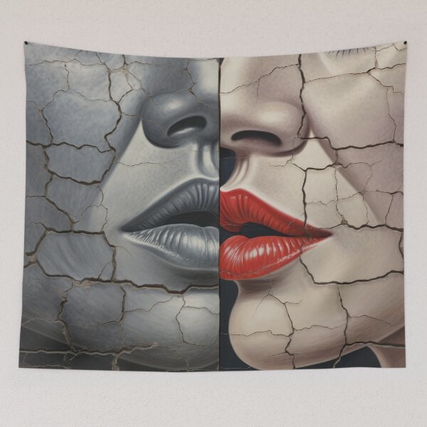 Item preview, Romantic Marble Kiss designed and sold by VisionDuke.