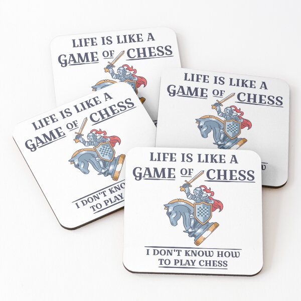 Item preview, Life is like a game of chess i don't know how to play chess light designed and sold by grafikis.