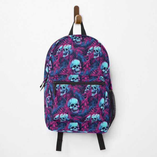 Item preview, Blue & Pink Skulls Composite Overlay Pattern #3 designed and sold by ARTficiallyAnon.
