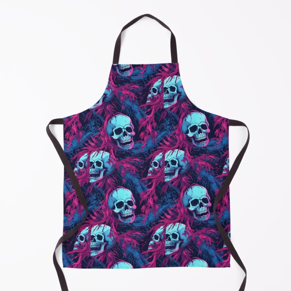 Item preview, Blue & Pink Skulls Composite Overlay Pattern #3 designed and sold by ARTficiallyAnon.