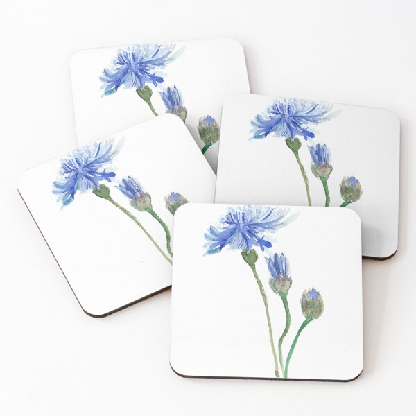 Item preview, Blue Cornflower Watercolor designed and sold by shroukart.