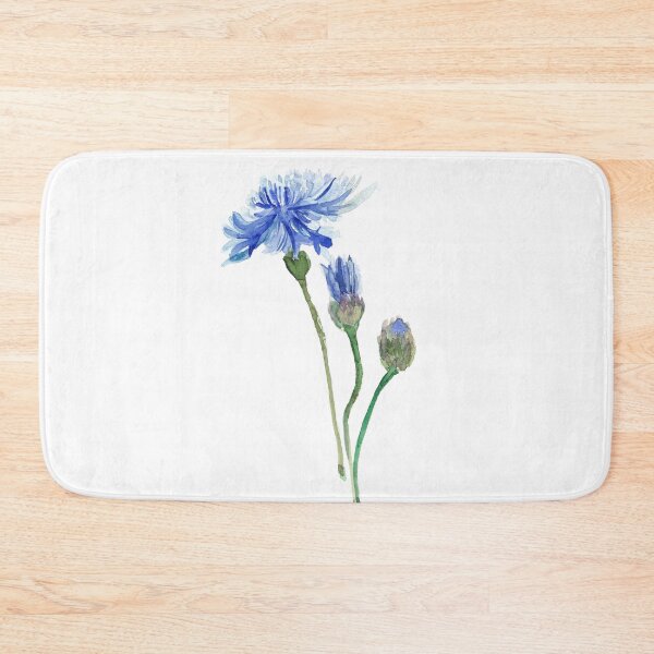 Item preview, Blue Cornflower Watercolor designed and sold by shroukart.