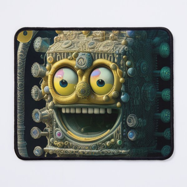Item preview, Sponge Cartoon monster yellow spooky child kids children, square pants designed and sold by Cyber Kids.