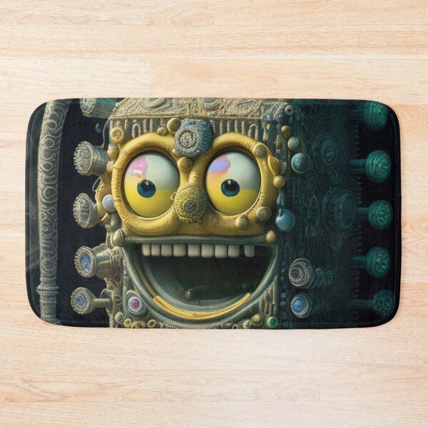 Item preview, Sponge Cartoon monster yellow spooky child kids children, square pants designed and sold by Cyber Kids.
