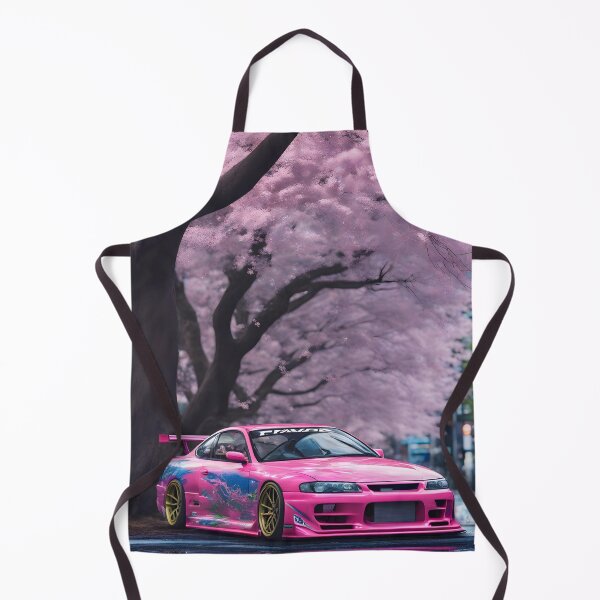Item preview, Pink sports car in Tokyo under cherry tree designed and sold by MartialArtisan.