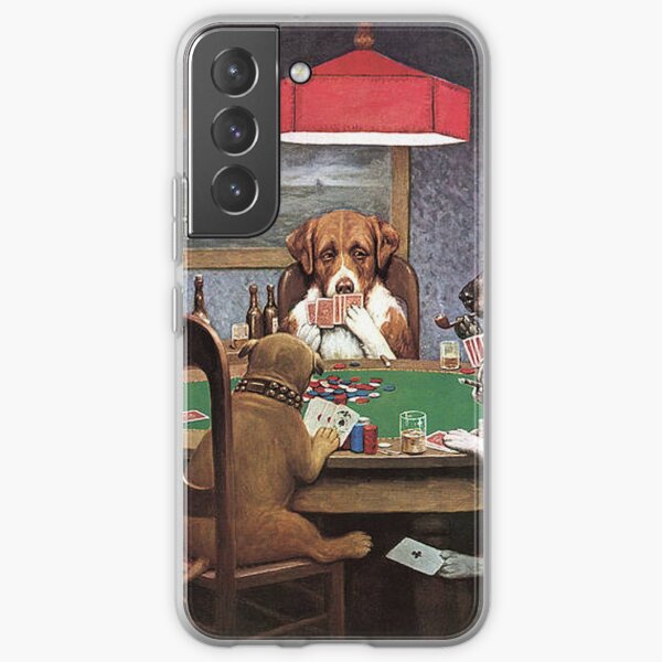 Dogs Playing Poker Samsung Galaxy Soft Case