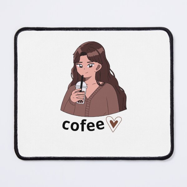 Item preview, cofee girl designed and sold by SEOUL-SHOP.