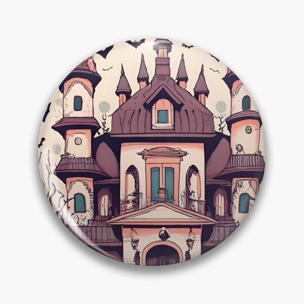 Item preview, Halloween Spooky Castle Drawing designed and sold by Patricks-Art.