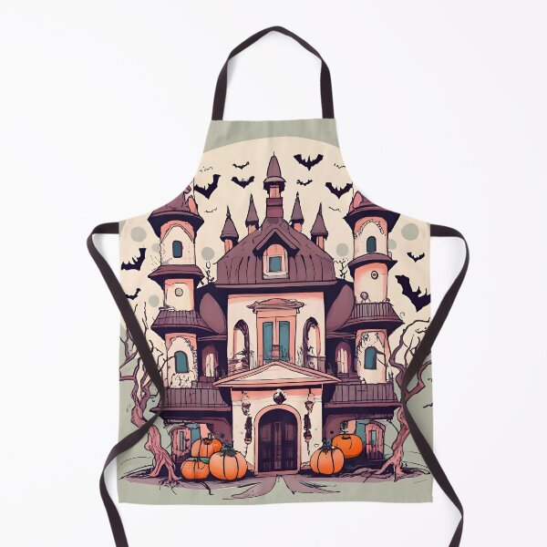 Item preview, Halloween Spooky Castle Drawing designed and sold by Patricks-Art.