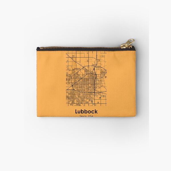 Item preview, Lubbock, Texas, USA, City Road Map designed and sold by 2BROSMAPS1.