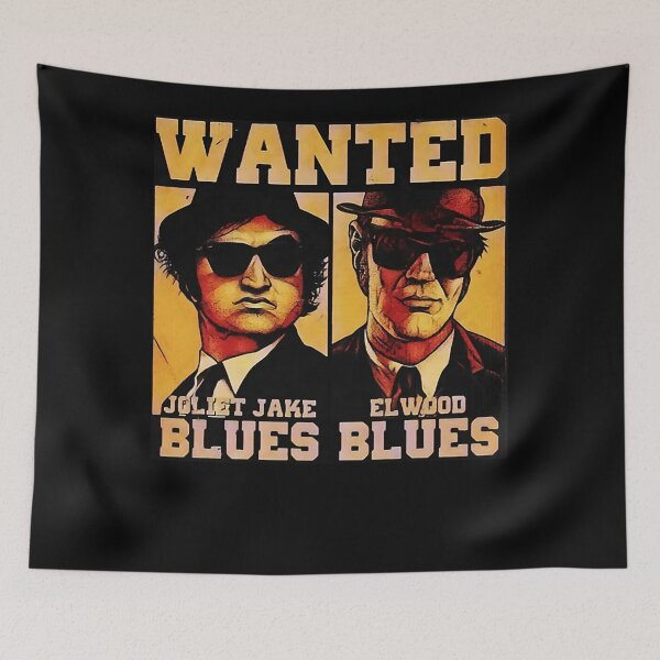 Item preview, WANTED  jake and elwood the Blues movie brothers designed and sold by ForbesMode.