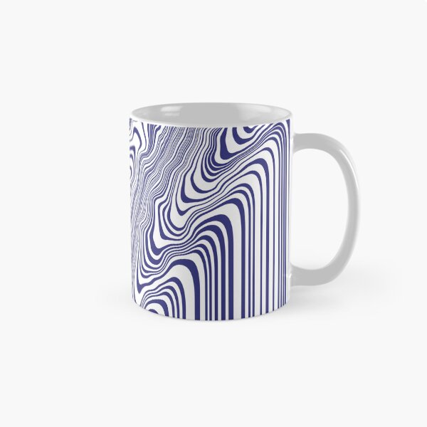 Item preview, Abstract Wavy Lines On A White Background designed and sold by ZagackaYo.