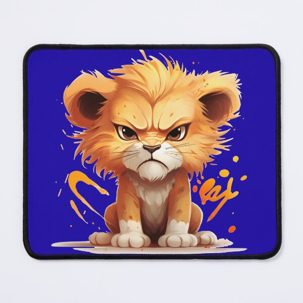 Item preview, Angry Lion Cub designed and sold by popa-che.