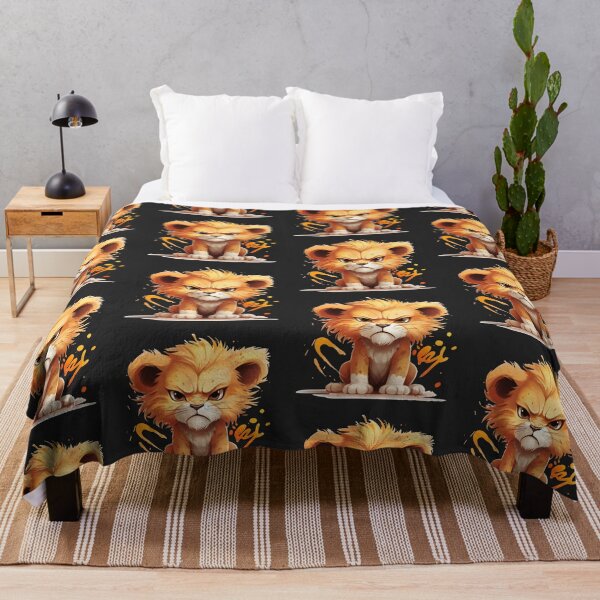 Item preview, Angry Lion Cub designed and sold by popa-che.