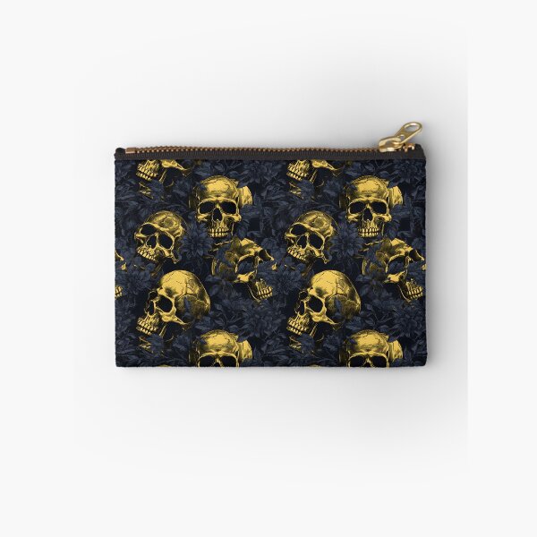 Item preview, Charcoal and Yellow Skulls Composite Overlay Pattern #3 designed and sold by ARTficiallyAnon.