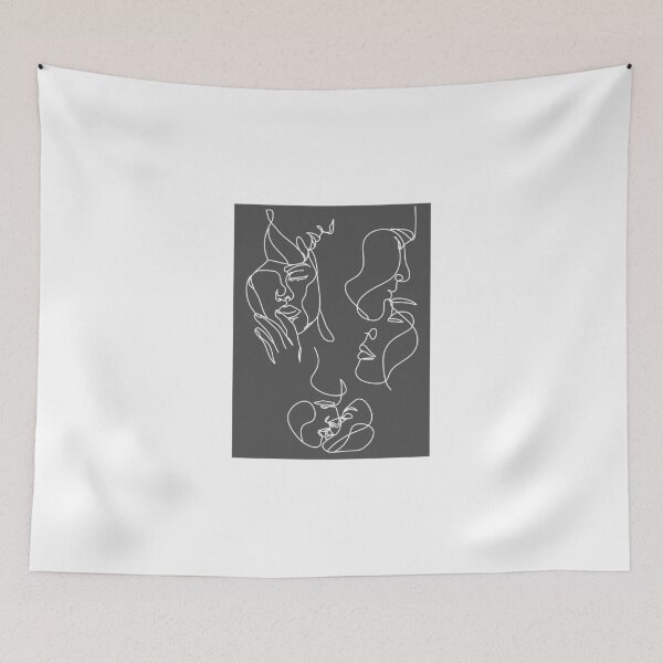Item preview, Line Art Loving Couple  designed and sold by Charith Silva.