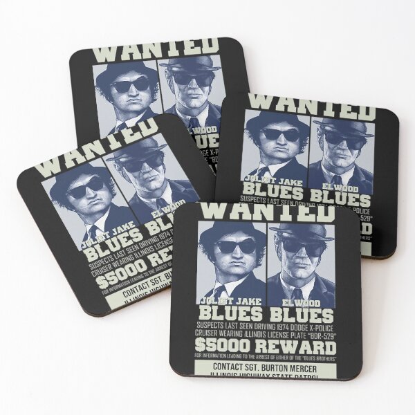 Item preview, Wanted - The Blues movie brothers designed and sold by ForbesMode.