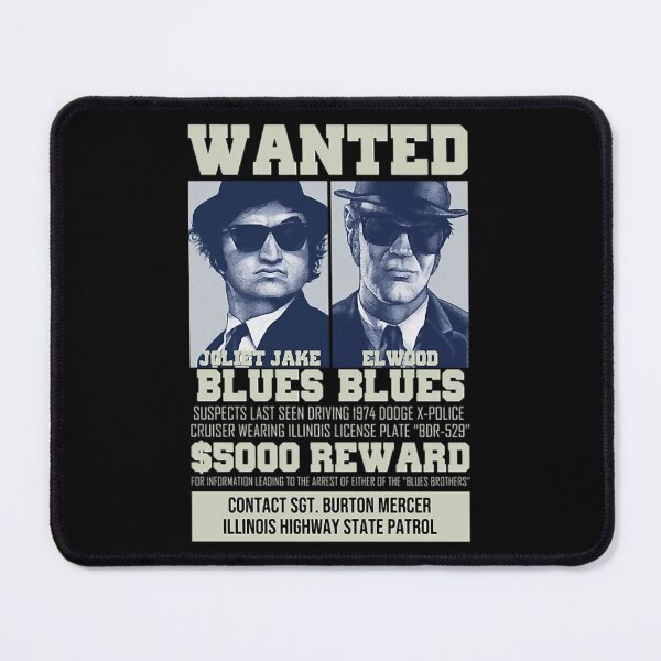 Item preview, Wanted - The Blues movie brothers designed and sold by ForbesMode.