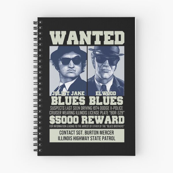 Item preview, Wanted - The Blues movie brothers designed and sold by ForbesMode.