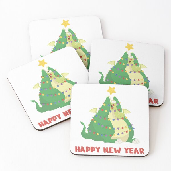 Item preview, Cute New Year Dragon tree designed and sold by Art-of-Rory.