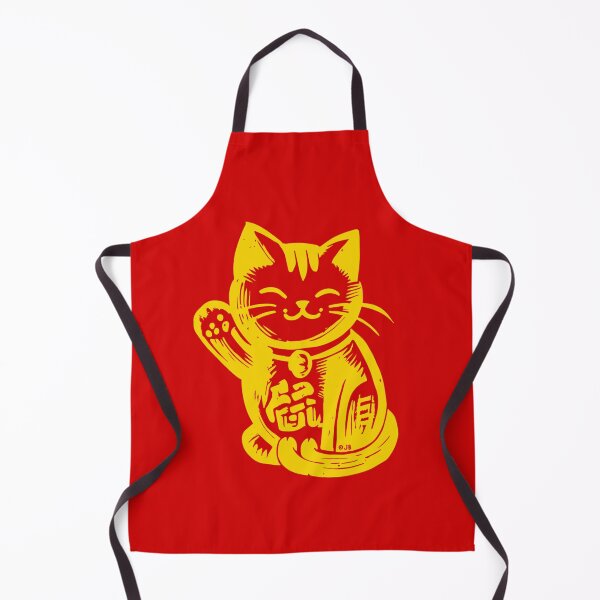 Item preview, Lucky Waving Cat - Yellow designed and sold by FunnehGacha.