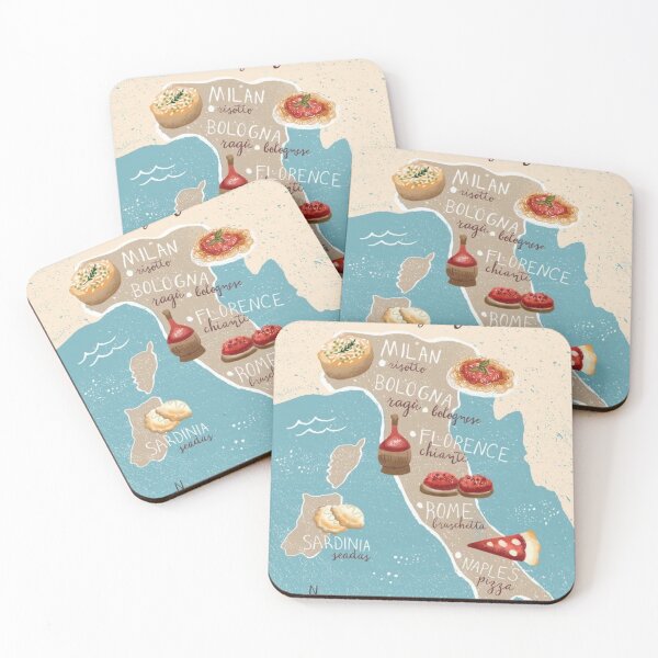 Item preview, pasta, italian, kitchen art, kitchen, italy, food, vintage, spaghetti, macaroni, italian food, vintage art, map designed and sold by peachcakecanvas.