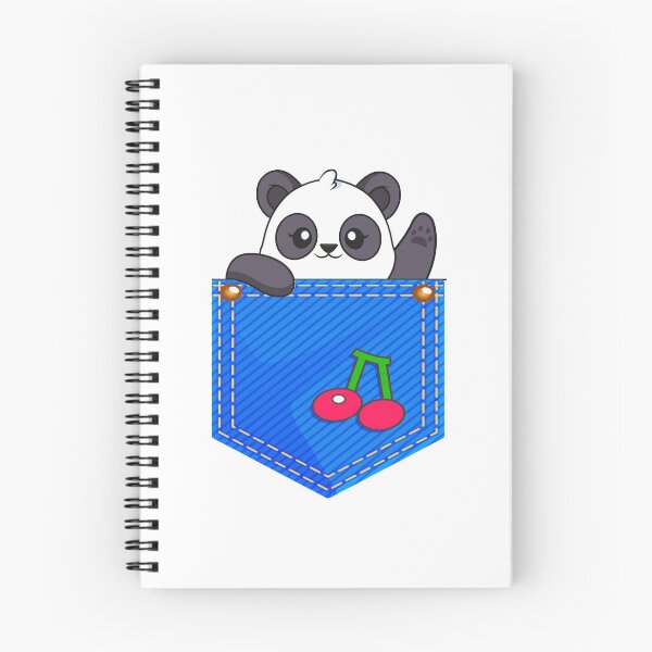Item preview, Cute Panda in Pocket waving designed and sold by Designovas.