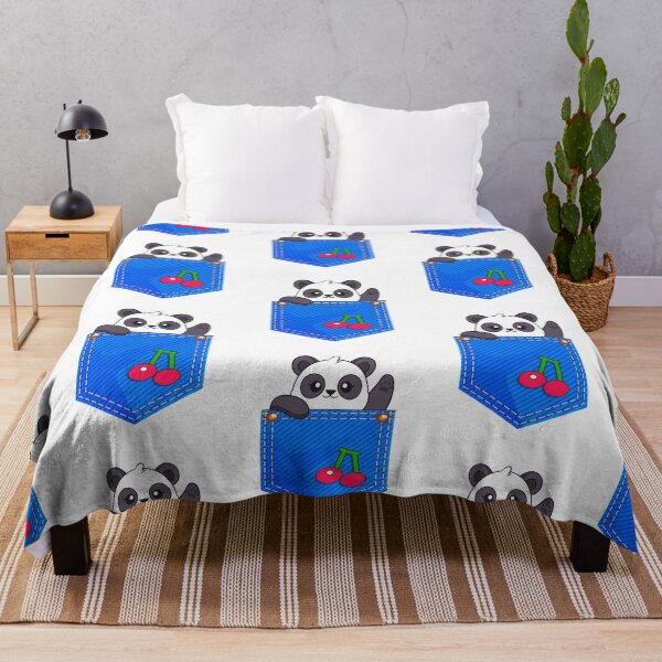 Item preview, Cute Panda in Pocket waving designed and sold by Designovas.