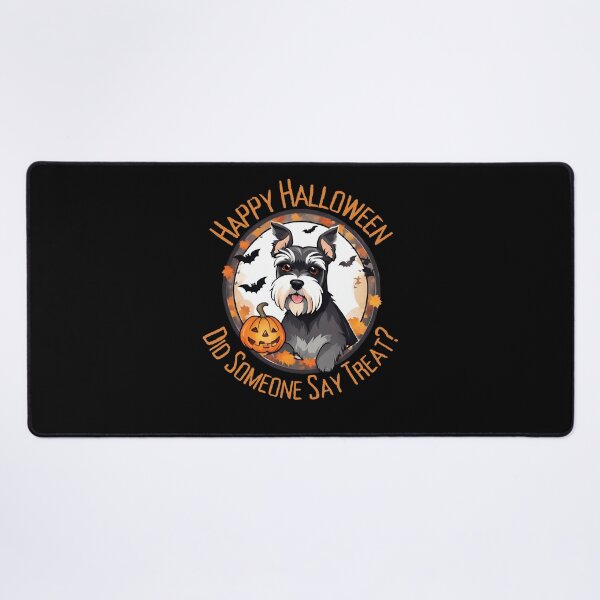 Item preview, Happy Halloween Funny Miniature Schnauzer Ready for Trick or Treat, 2025 Halloween designed and sold by TreetopStudios.