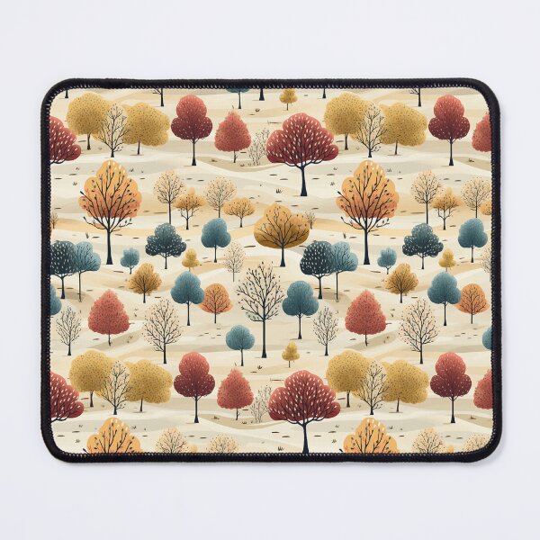 Item preview, Autumn Trees Landscape Pattern designed and sold by Blue-Banana.