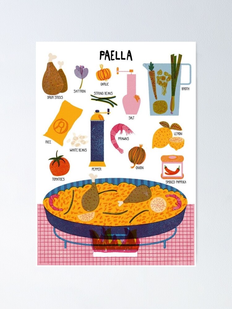  Paella Gift Set with Spanish Delicacies : Grocery & Gourmet Food