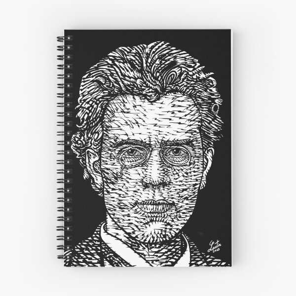 Item preview, GUSTAV MAHLER ink portrait .1 designed and sold by lautir.