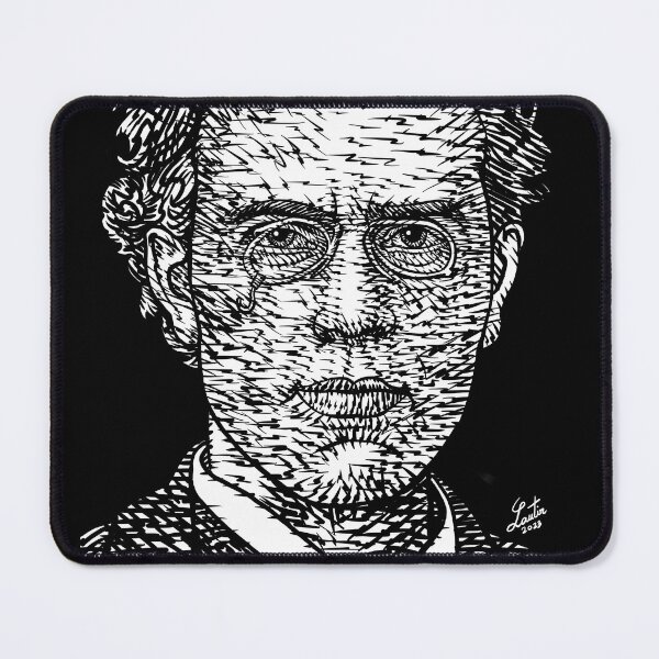 Item preview, GUSTAV MAHLER ink portrait .1 designed and sold by lautir.