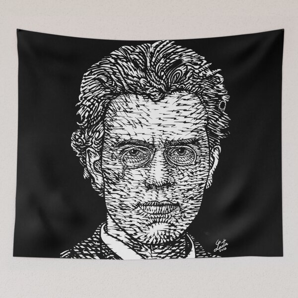 Item preview, GUSTAV MAHLER ink portrait .1 designed and sold by lautir.