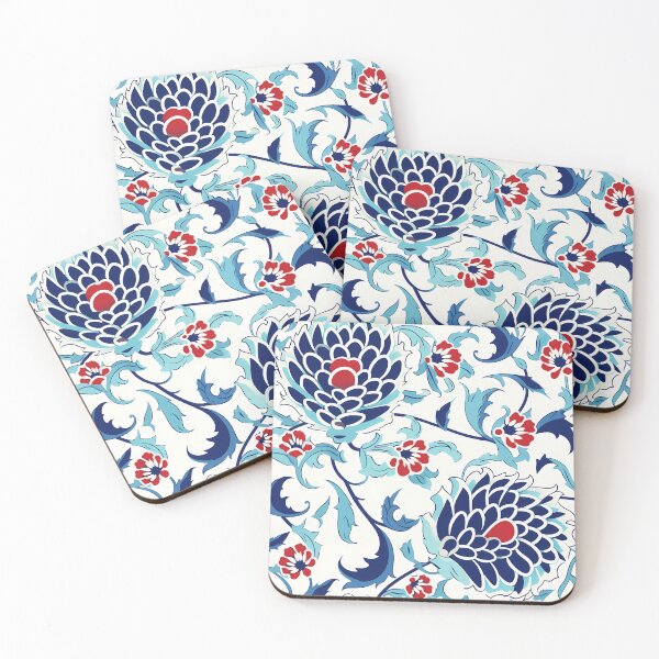 Item preview, Turkish Ottoman Iznik Tile Pattern Design designed and sold by edessaart.