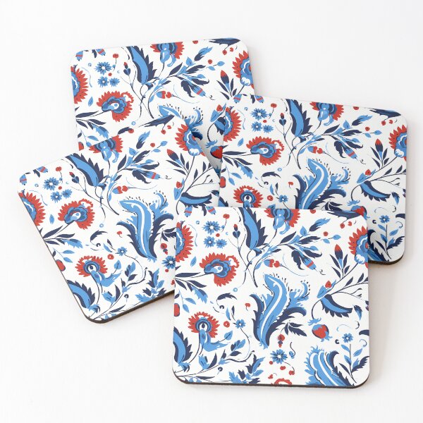 Item preview, Turkish Ottoman Iznik Tile Pattern Design designed and sold by edessaart.