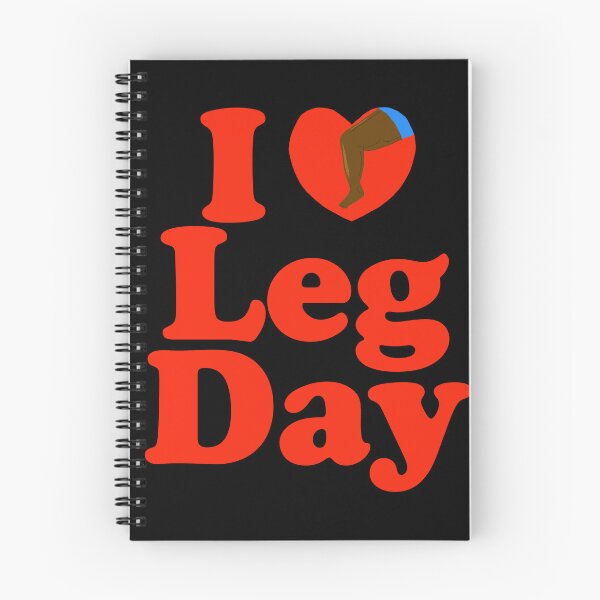 Item preview, I love leg day skin tone 5 designed and sold by TiffinByLK.