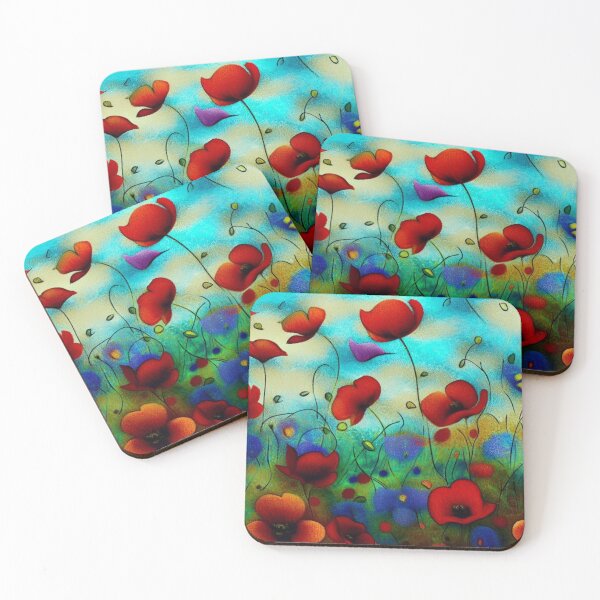 Item preview, Corn poppy, summer flowers, poppy, poppy August Macke designed and sold by gringourmand.